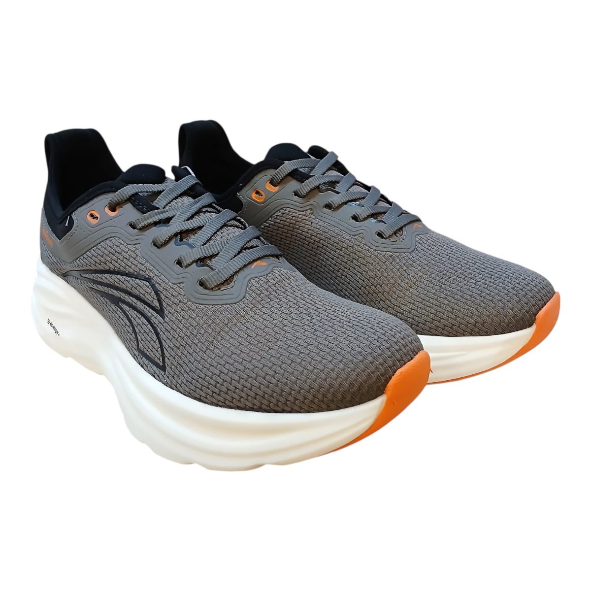 Tenis Masculino Kolosh Ultraconforto Superleve Esporte Academia Caminhada H3703 Chumbo Cinza 2