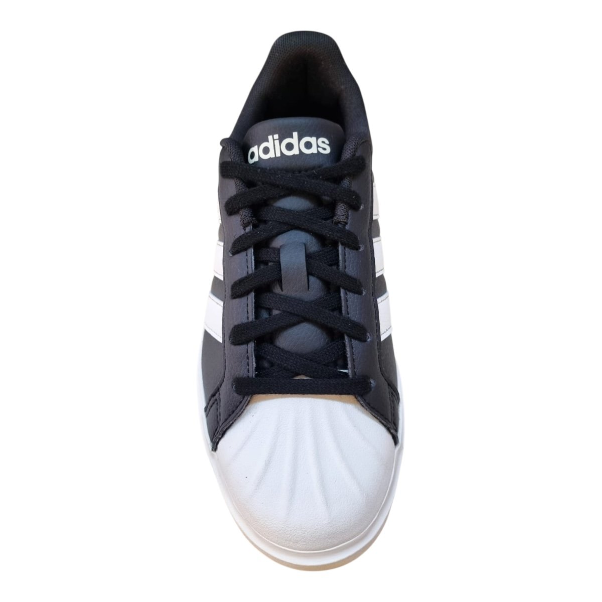 Tenis Feminino Adidas Streettalk Casual Conforto Retrô Amarração Antiderrapante Preto Preto 4