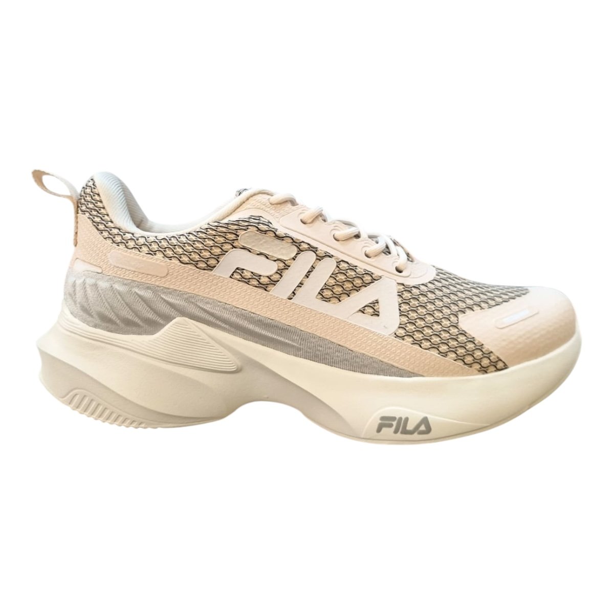 Tenis Feminino Fila Esporte Academia Caminhada Conforto Progress Lite Rosa