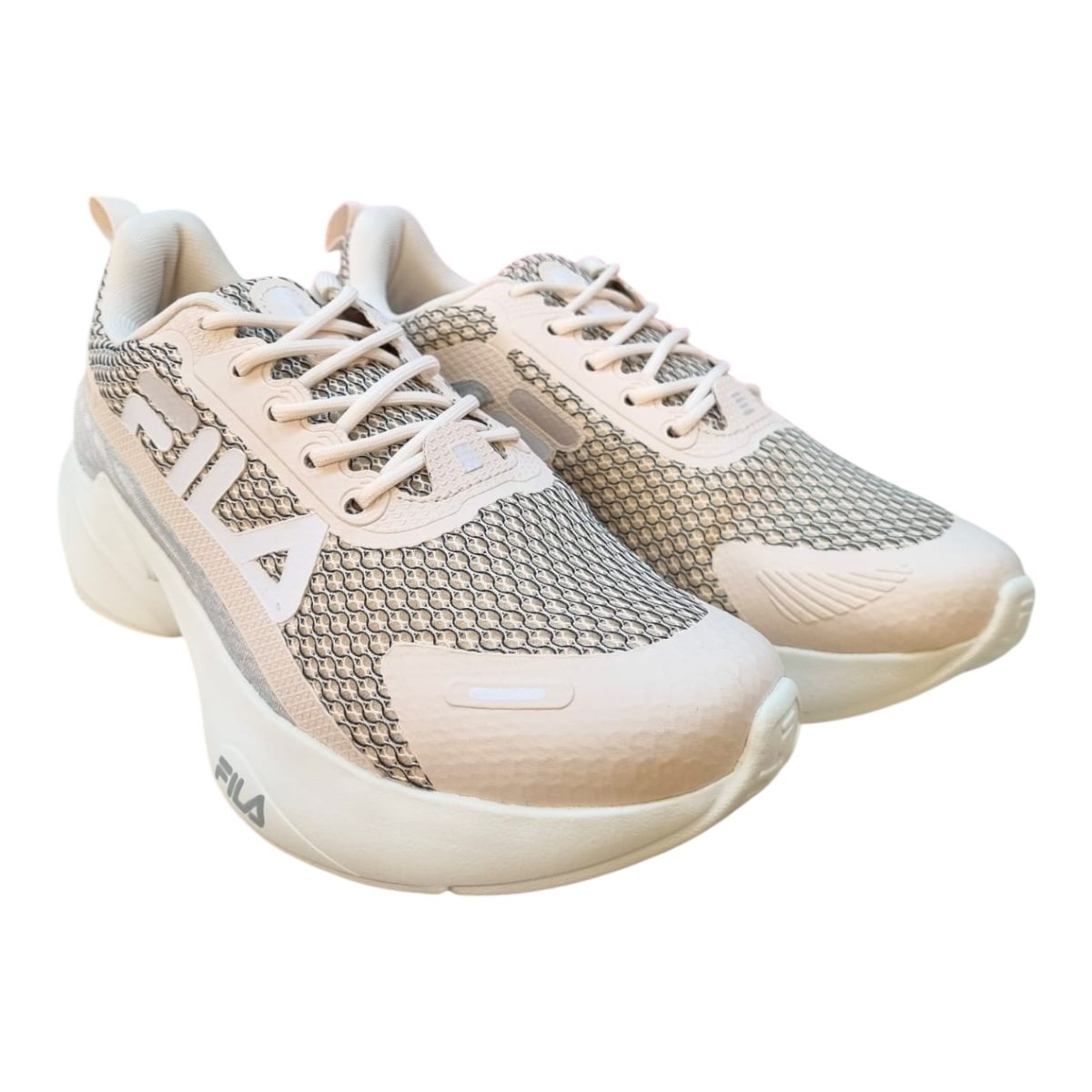 Tenis Feminino Fila Esporte Academia Caminhada Conforto Progress Lite Rosa Rose 2