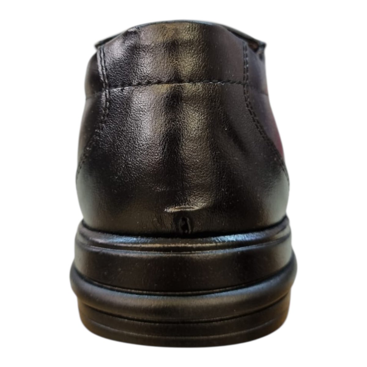 Sapato Masculino Bertelli Casual Conforto Social Cale Fácil Atiderrapante 80.001 Preto Preto 3