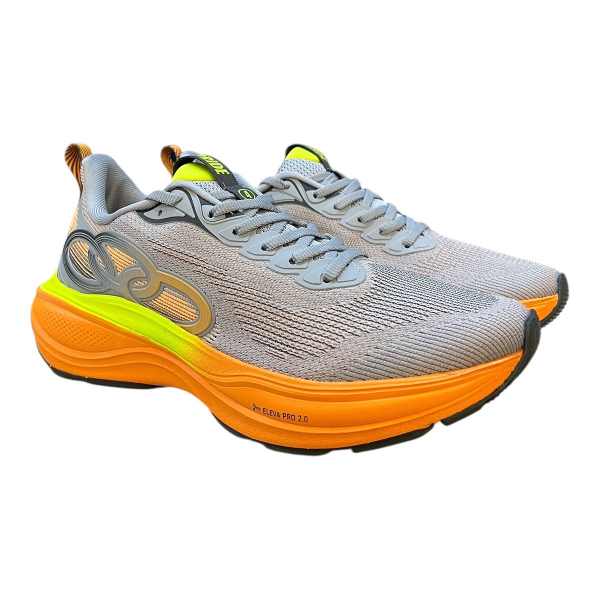 Tenis Masculino Olympikus Pride 4 Ultraconforto Esporte Academia Corrida Superleve Cinza Cinza 2