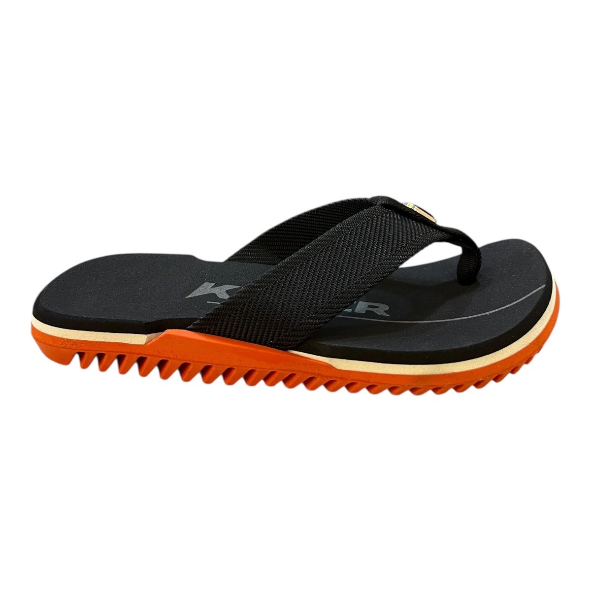 Chinelo Masculino Kenner Nk6 Pro Conforto Superleve Dedo Antiderrapante Detalhe Metalizado  Preto