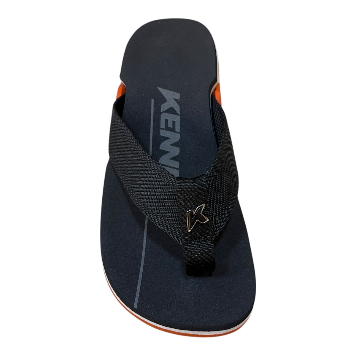 Chinelo Masculino Kenner Nk6 Pro Conforto Superleve Dedo Antiderrapante Detalhe Metalizado  Preto Preto 6