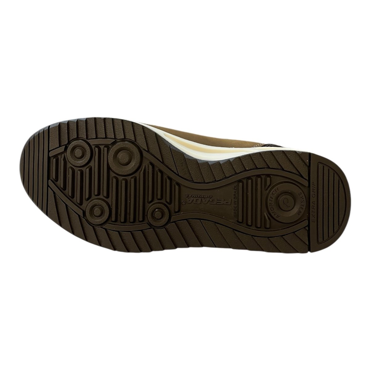 Sapatenis Masculino Pegada Casual Ultraconforto Calce Fácil Couro Antiderrapante 112503-08 Marrom Marrom 3