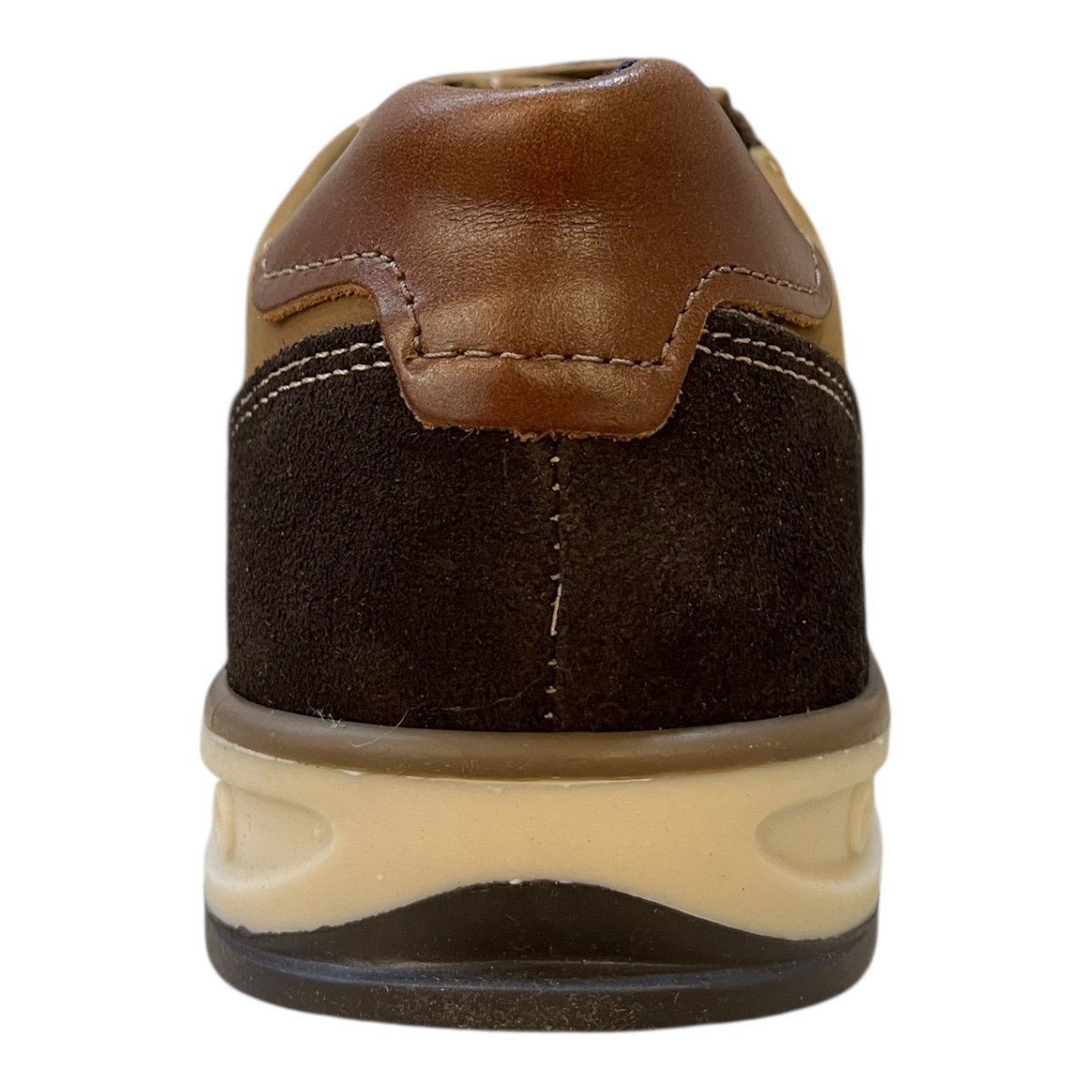 Sapatenis Masculino Pegada Casual Ultraconforto Calce Fácil Couro Antiderrapante 112503-08 Marrom Marrom 5