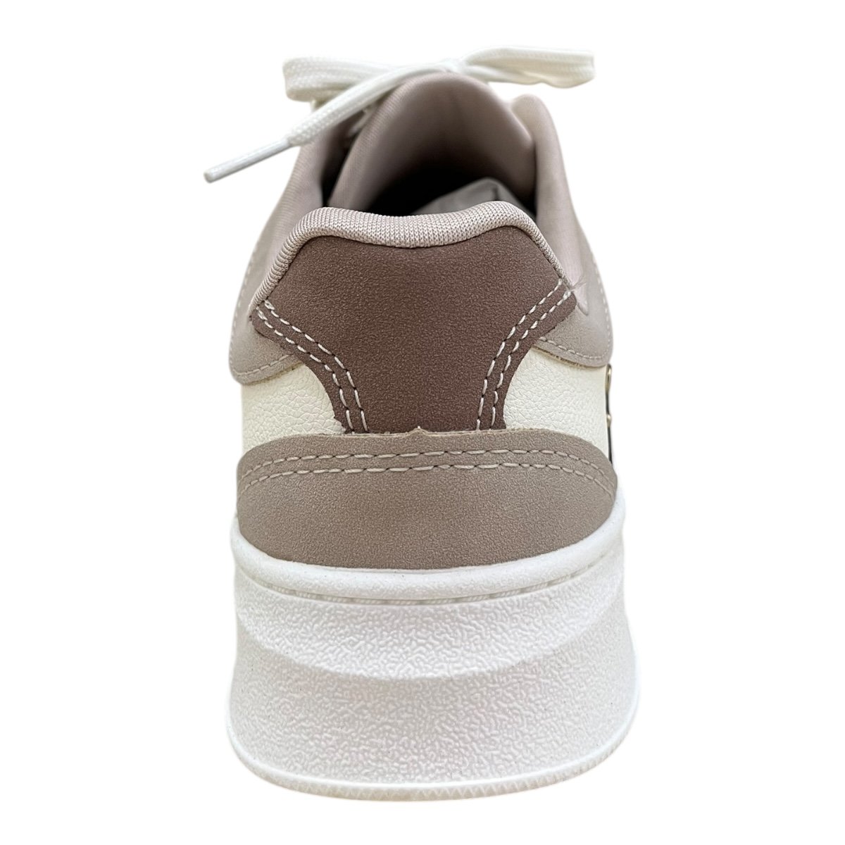 Tenis Feminino Mississipi Casual Conforto Plataforma Superleve Amarração Antiderrapante Mc918 Marfim Marfim 5