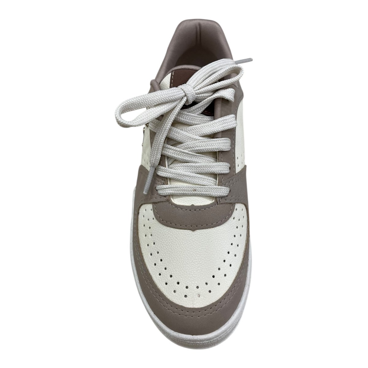 Tenis Feminino Mississipi Casual Conforto Plataforma Superleve Amarração Antiderrapante Mc918 Marfim Marfim 6