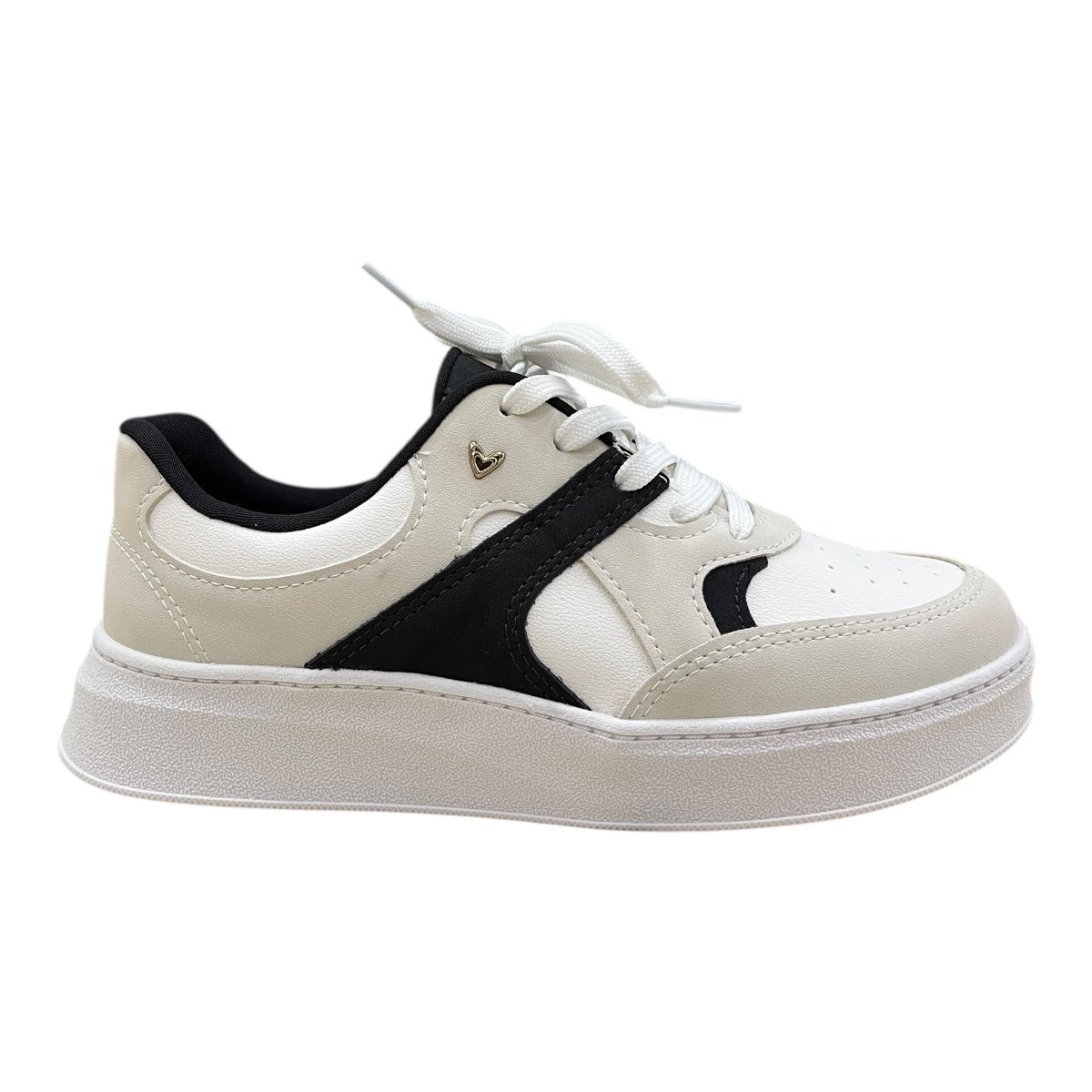 Tenis Feminino Mississipi Casual Conforto Plataforma Superleve Antiderrapante Mc911 Marfim