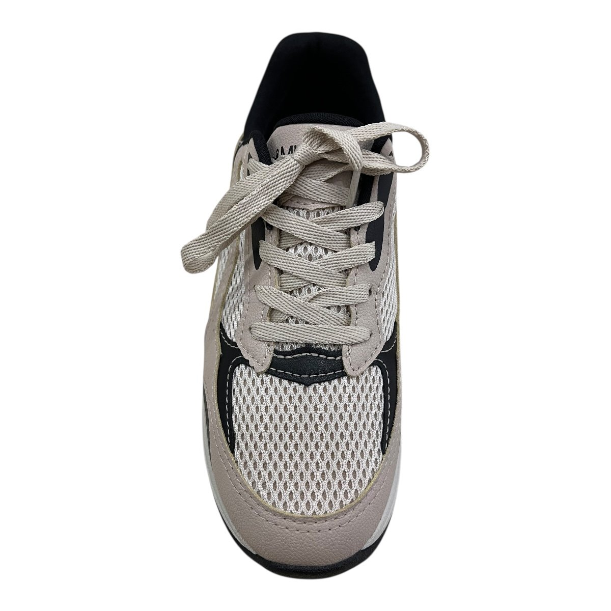 Tenis Feminino Mississipi Jogging Casual Conforto Retrô Antiderrapante Amarração Mf592 Nude Nude 6