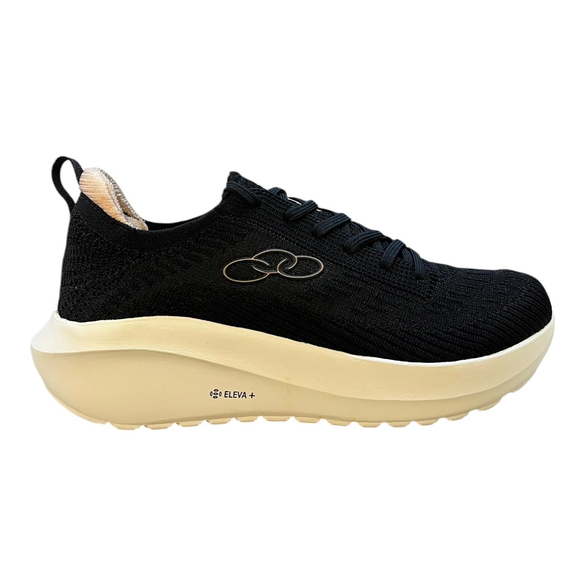 Tenis Feminino Olympikus Lance Esporte Caminhada Academia Conforto Superleve  Preto