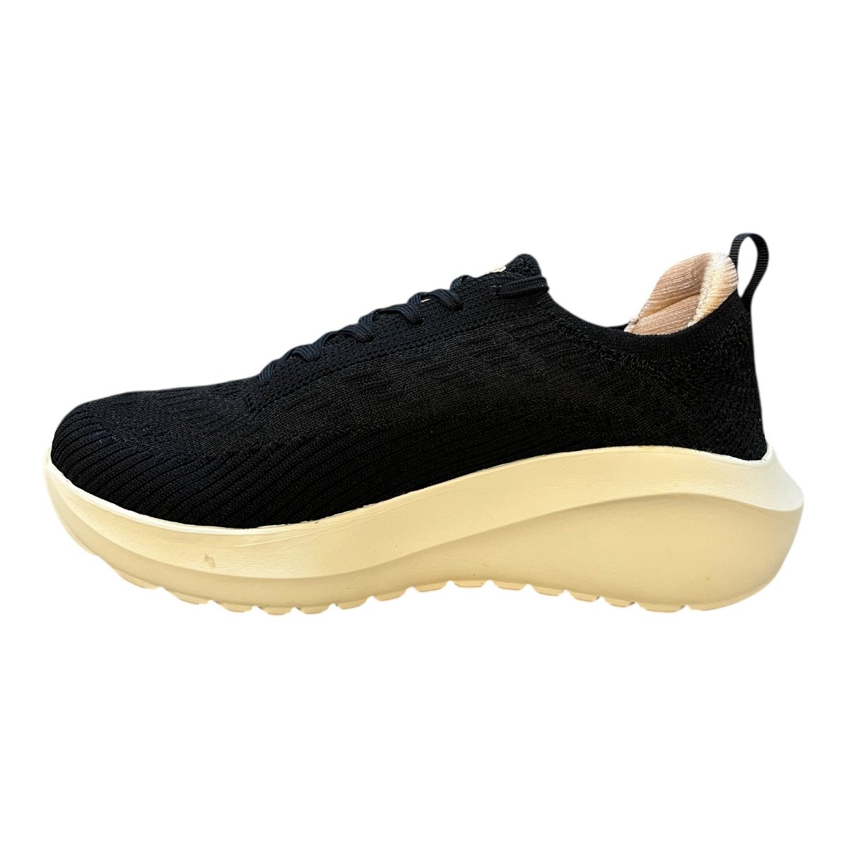 Tenis Feminino Olympikus Lance Esporte Caminhada Academia Conforto Superleve Preto Preto 4