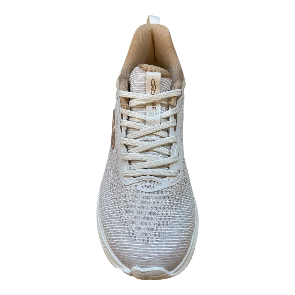 Tenis Feminino Olympikus Vibe Esporte Conforto Superleve Academia Caminhada Marfim Marfim 6