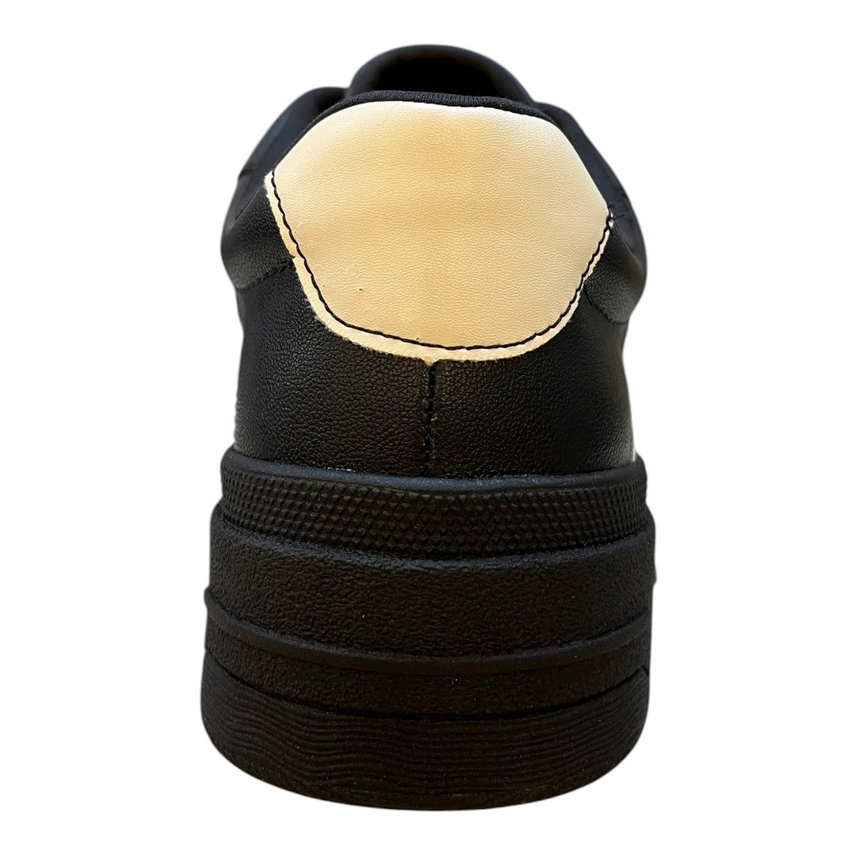 Tenis Feminino Ramarim Casual Conforto Plataforma Amarração Detalhe Metalizado Antiderrapante 25-89204 Preto Preto 6