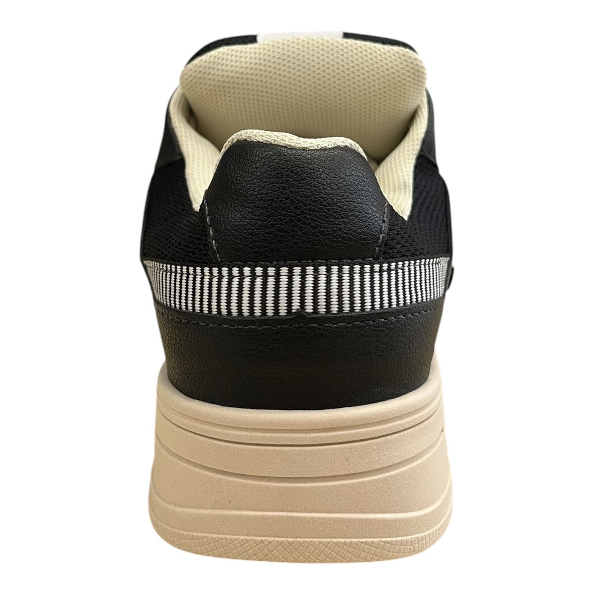 Tenis Masculino Chilli Beans Sneakers Couro Casual Ultraconforto Skatista Street Plataforma Retrô 25-88664 Preto Preto 5