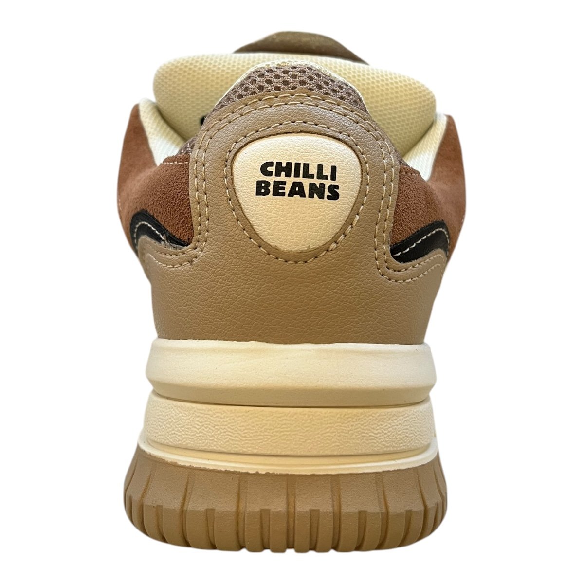 Tenis Feminino Chilli Beans Sneakers Couro Casual Ultraconforto Street Plataforma Retrô Antiderrapante 25-94605 Marrom Marrom 5