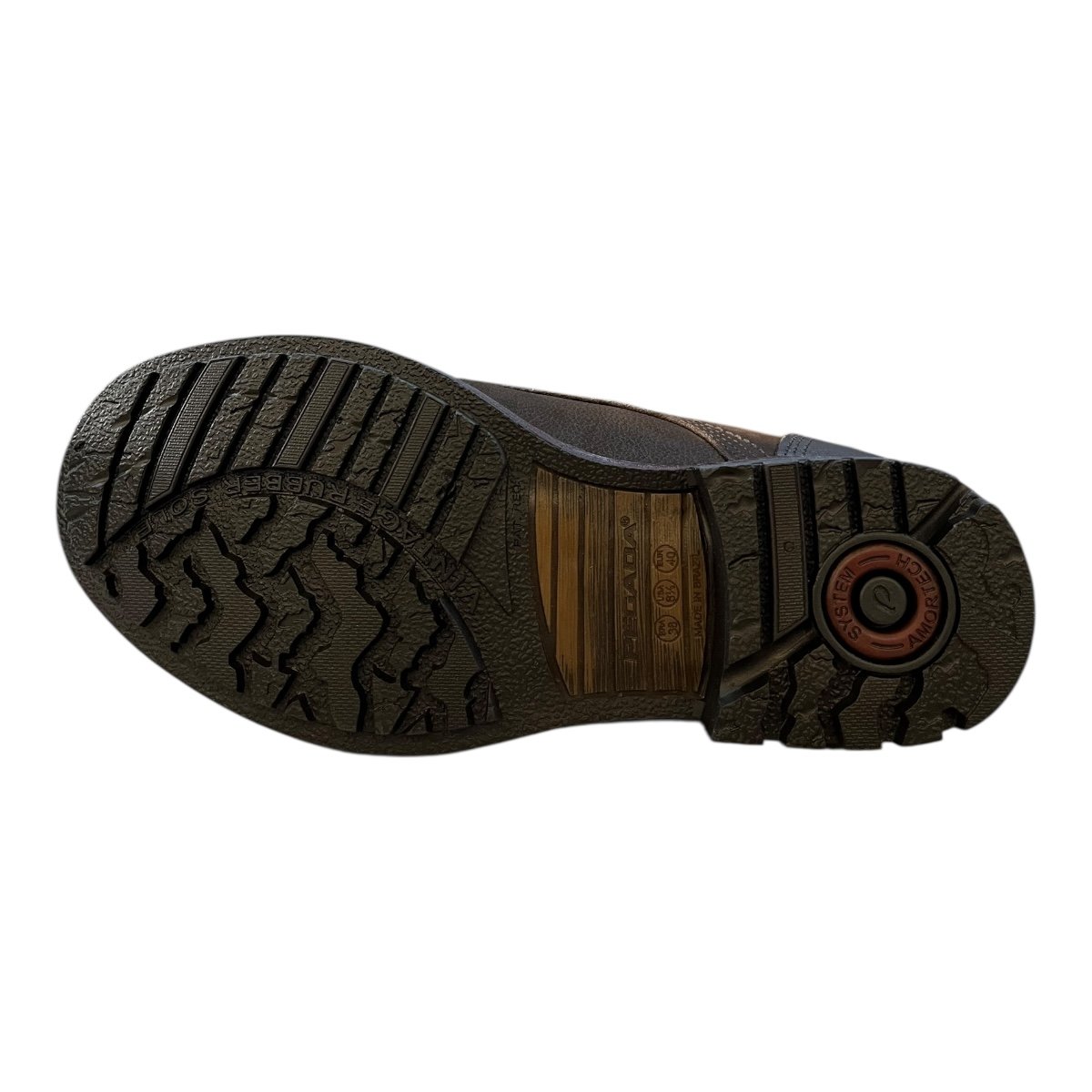 Bota Coturno Masculino Pegada Casual Ultraconforto Couro Antiderrapante Amarração Zíper 180745-03 Marrom Marrom 3