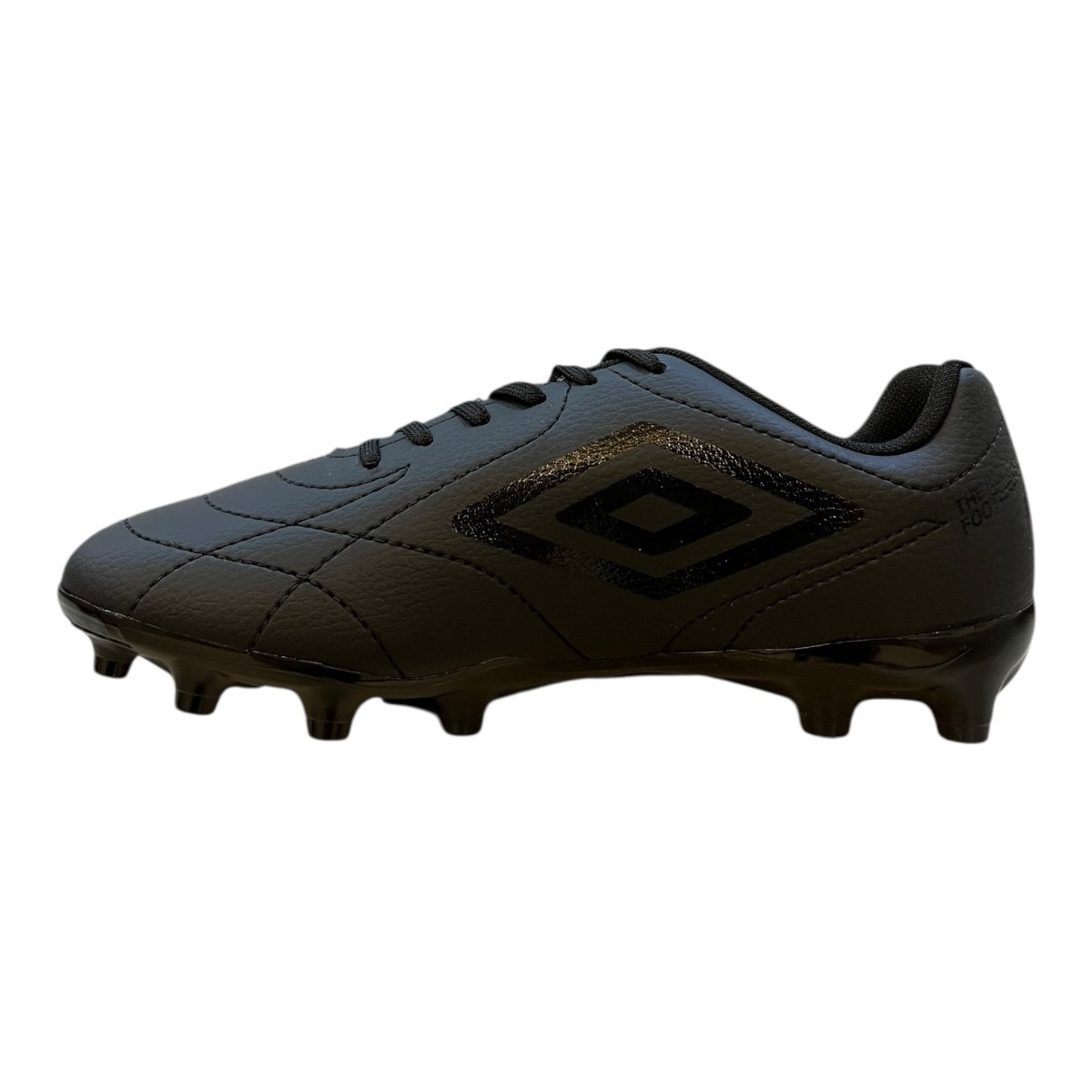 Chuteira Masculino Umbro Class Footballer Adulto Conforto Esporte Campo Cravo 978206 Preto Preto 4
