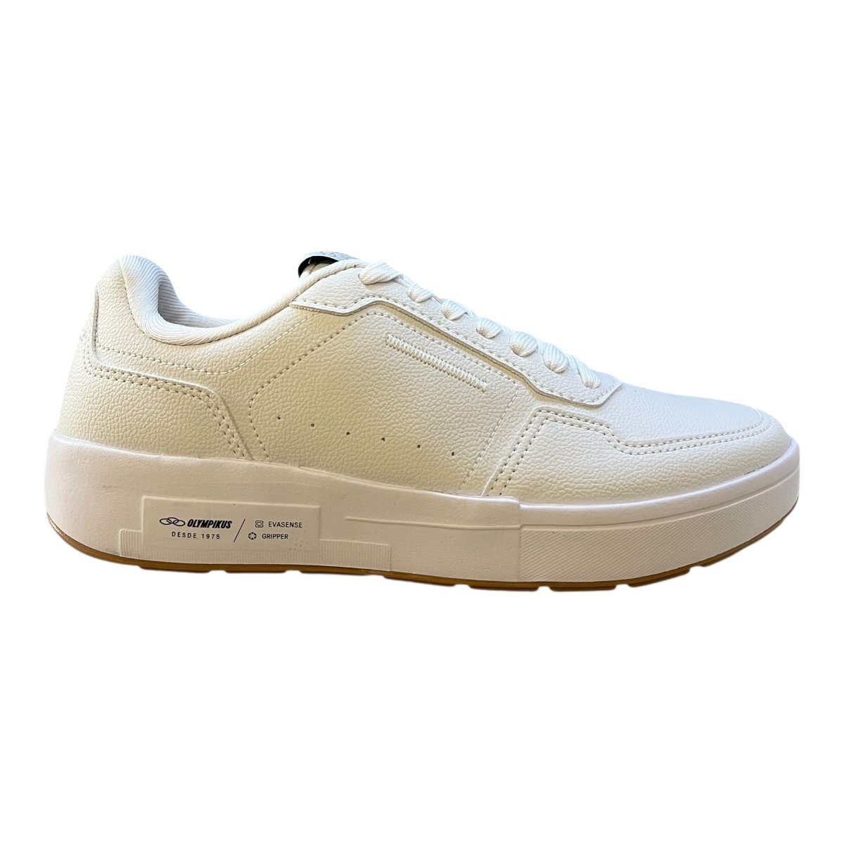 Sapatenis Masculino Olympikus Conforto Casual Versa Branco