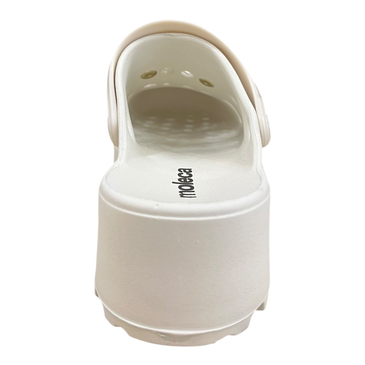 Babuche Feminino Moleca Tratorado Ultraconforto Casual Superleve Pingentes Metalizado Antiderrapante 5563.101 Branco Branco 5