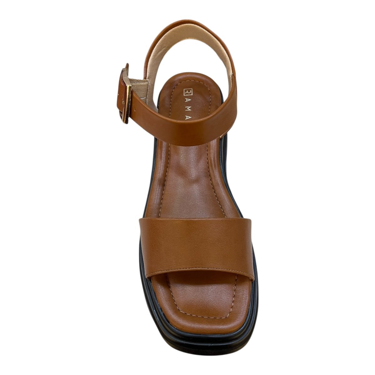 Sandalia Feminino Ramarim Casual Ultraconforto Superleve Tratorado Antiderrapante 25-42202 Caramelo Caramelo 6