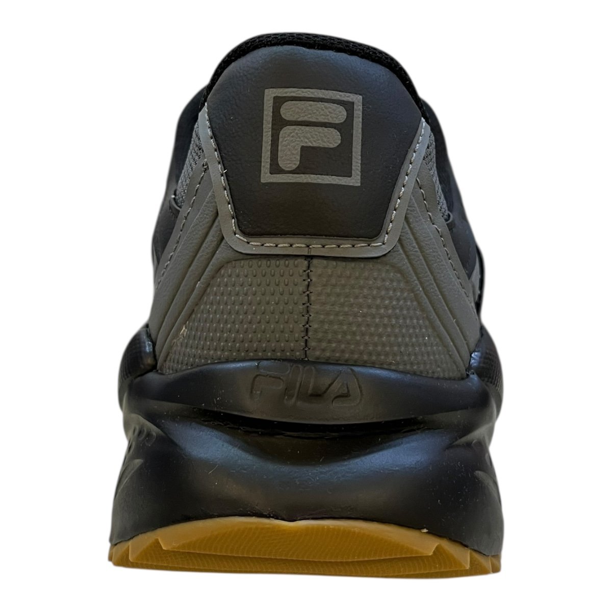 Tenis Masculino Fila Venture Tracer 2 Esporte Conforto Antiderrapante Academia Preto Preto/Cinza 6