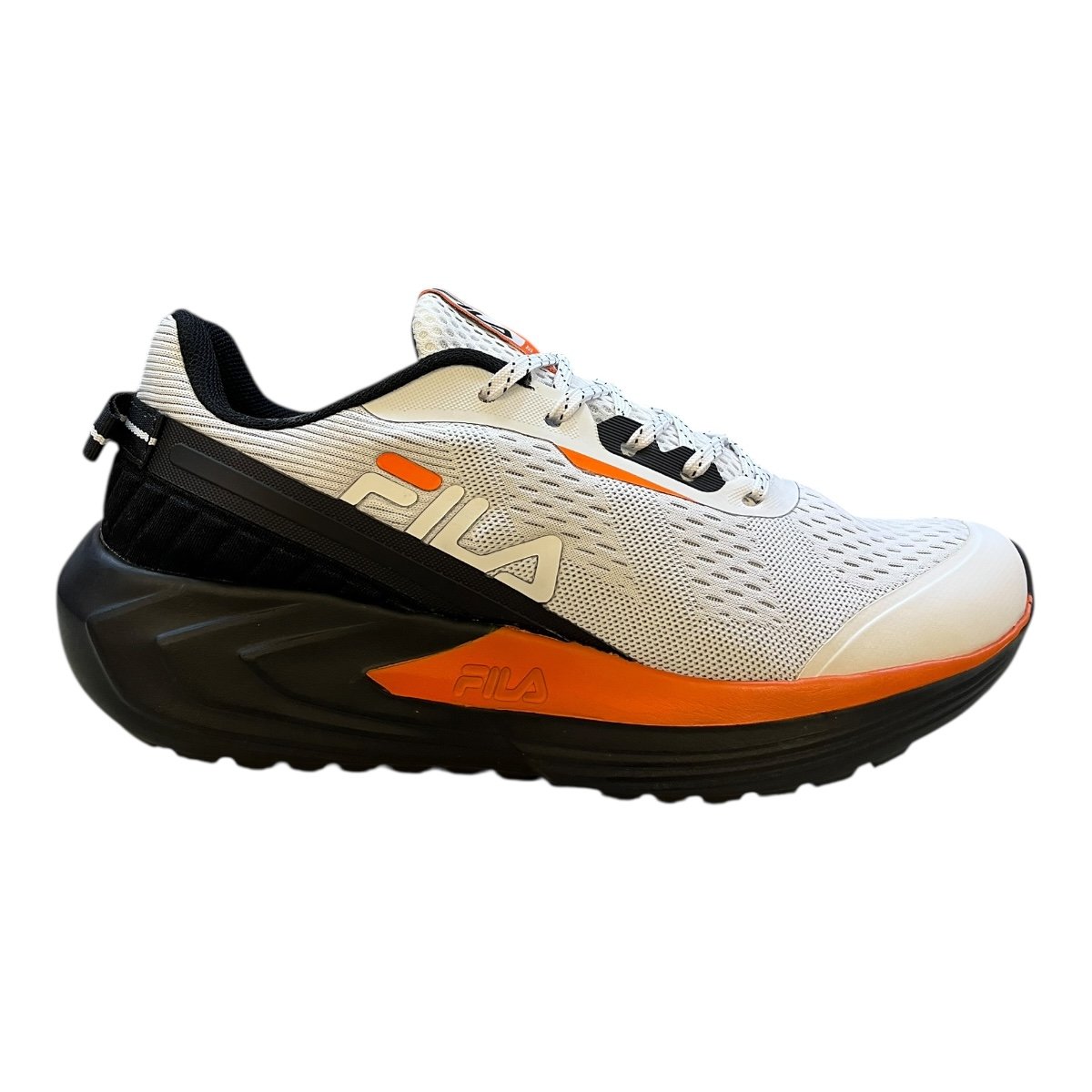 Tenis Masculino Fila Diffusion Esporte Caminhada Academia Corrida Conforto Antiderrapante  Branco