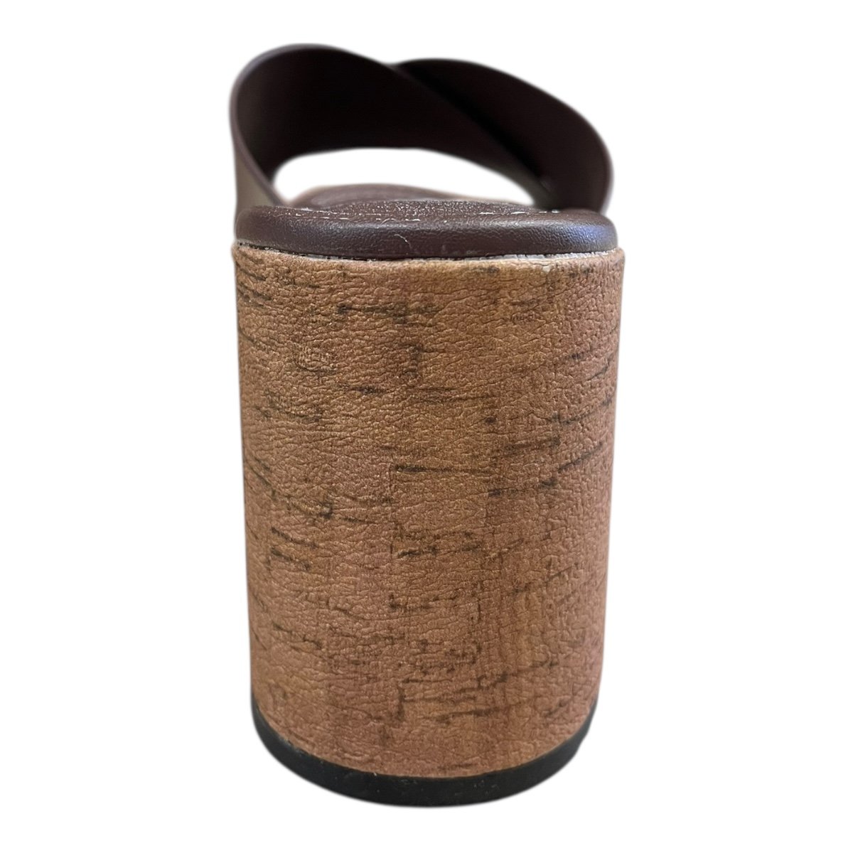 Tamanco Feminino Moleca Casual Conforto Cruzado Plataforma Salto Alto Bloco 5549.100 Marrom Marrom 5