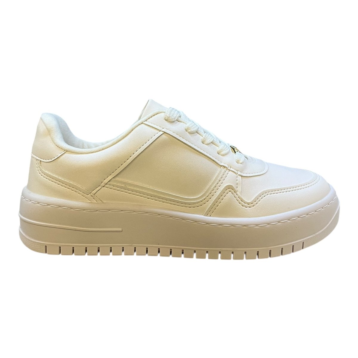 Tenis Feminino Vizzano Casual Conforto Básico Plataforma Antiderrapante Street 1389.120 Branco