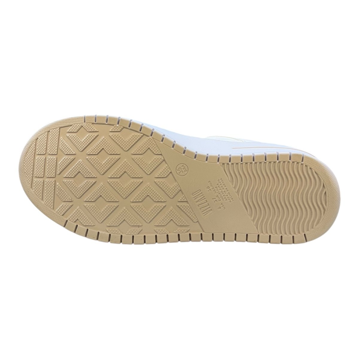 Tenis Feminino Vizzano Casual Conforto Básico Plataforma Antiderrapante Street 1389.120 Branco Branco 5