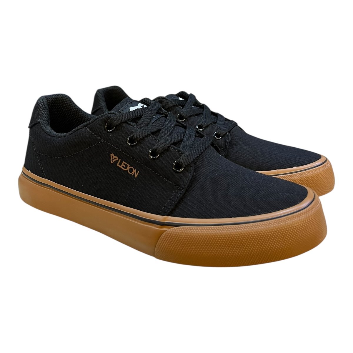 Tenis Masculino Lejon Casual Conforto Street Retrô Antiderrapante Skatista 0251 Preto Preto 2