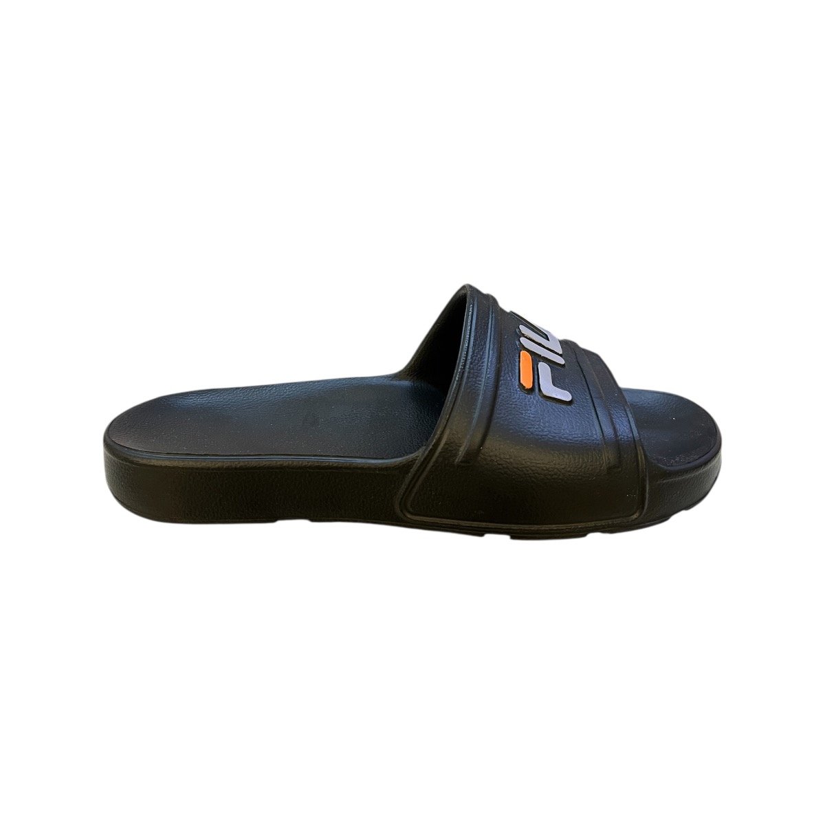 Chinelo Masculino Fila Slide Sleek Ultraconforto Superleve Casual Antiderrapante Preto