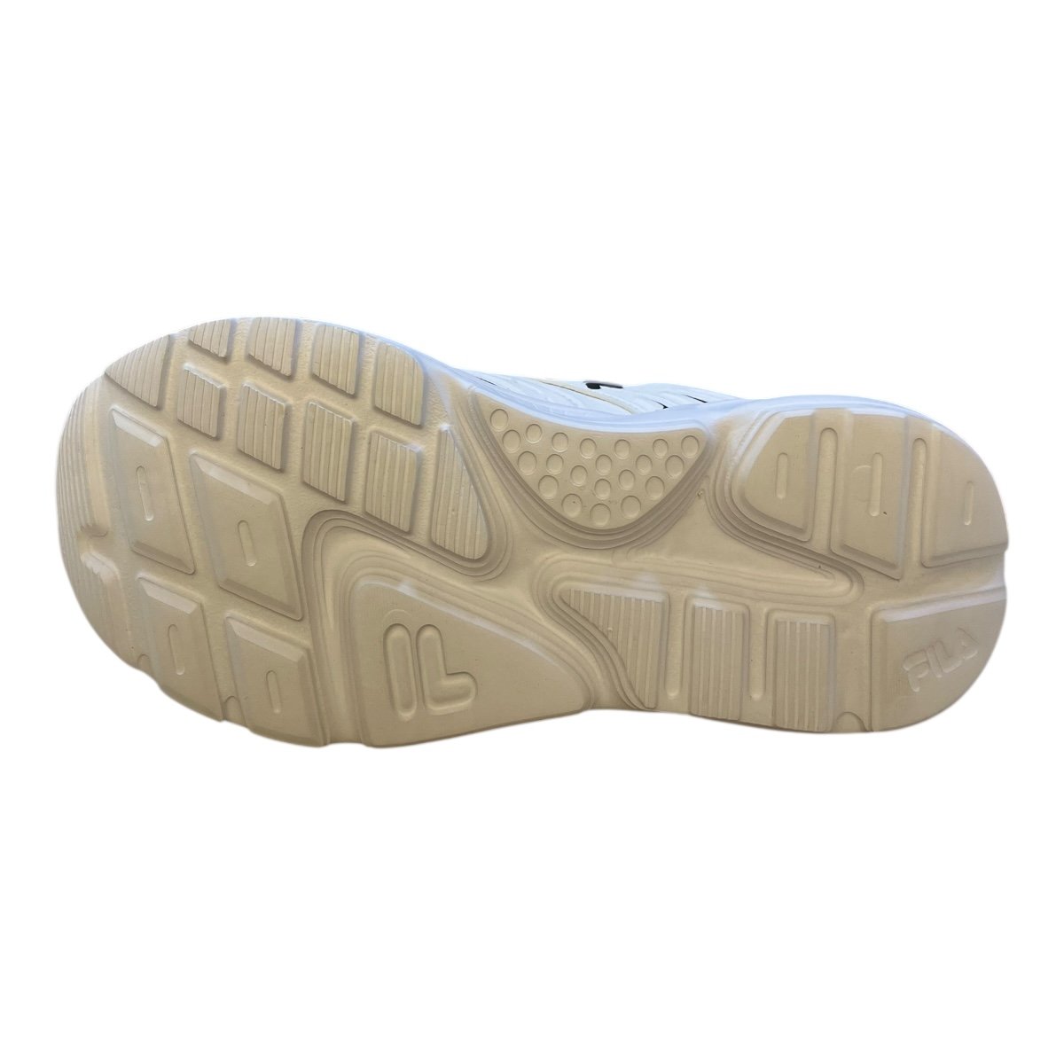 Tenis Masculino Fila Street Fit 2 Esporte Academia Caminhada Corrida Solado Emborrachado Branco Branco 3