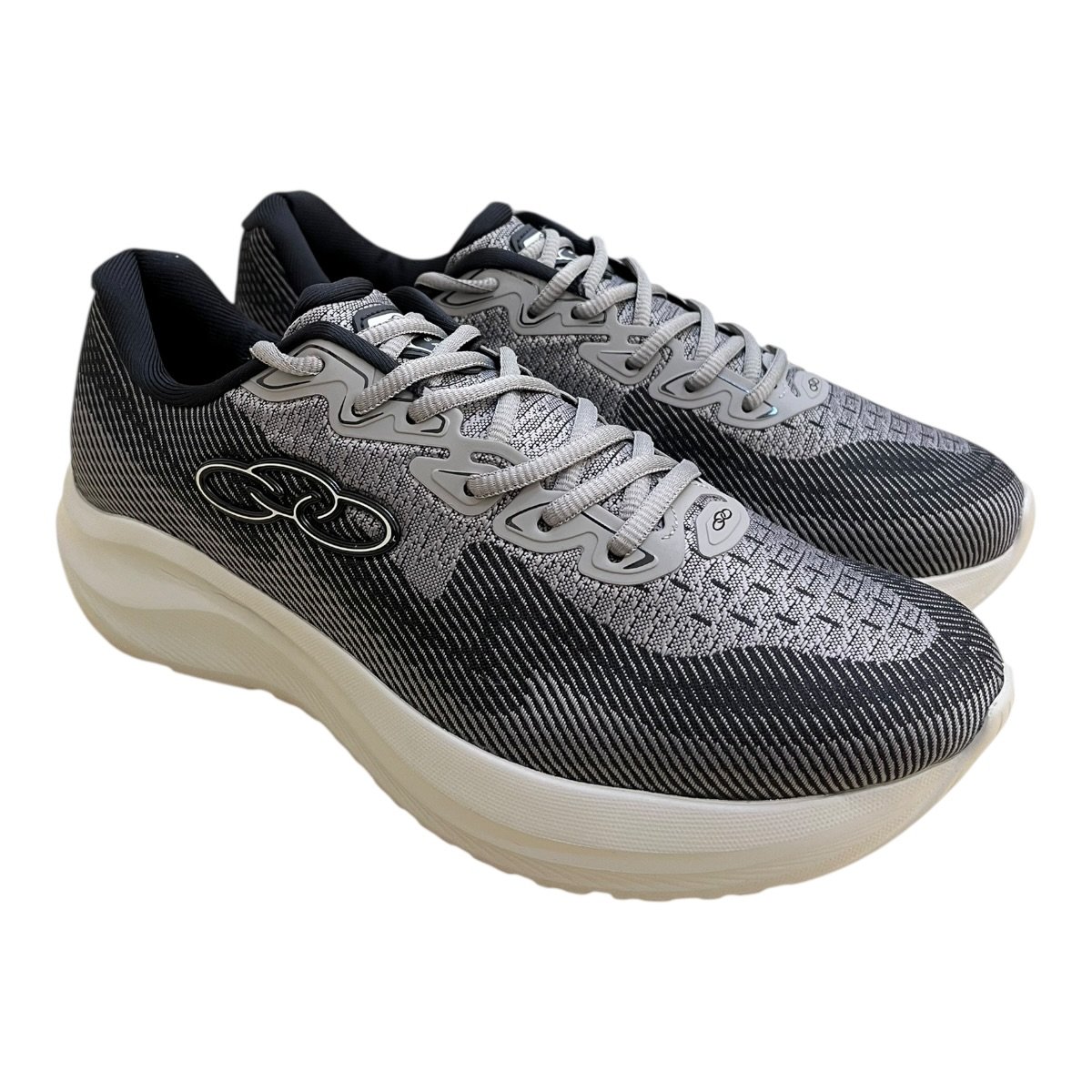 Tenis Masculino Olympikus Sagaz Esporte Caminhada Academia Chumbo Preto 2