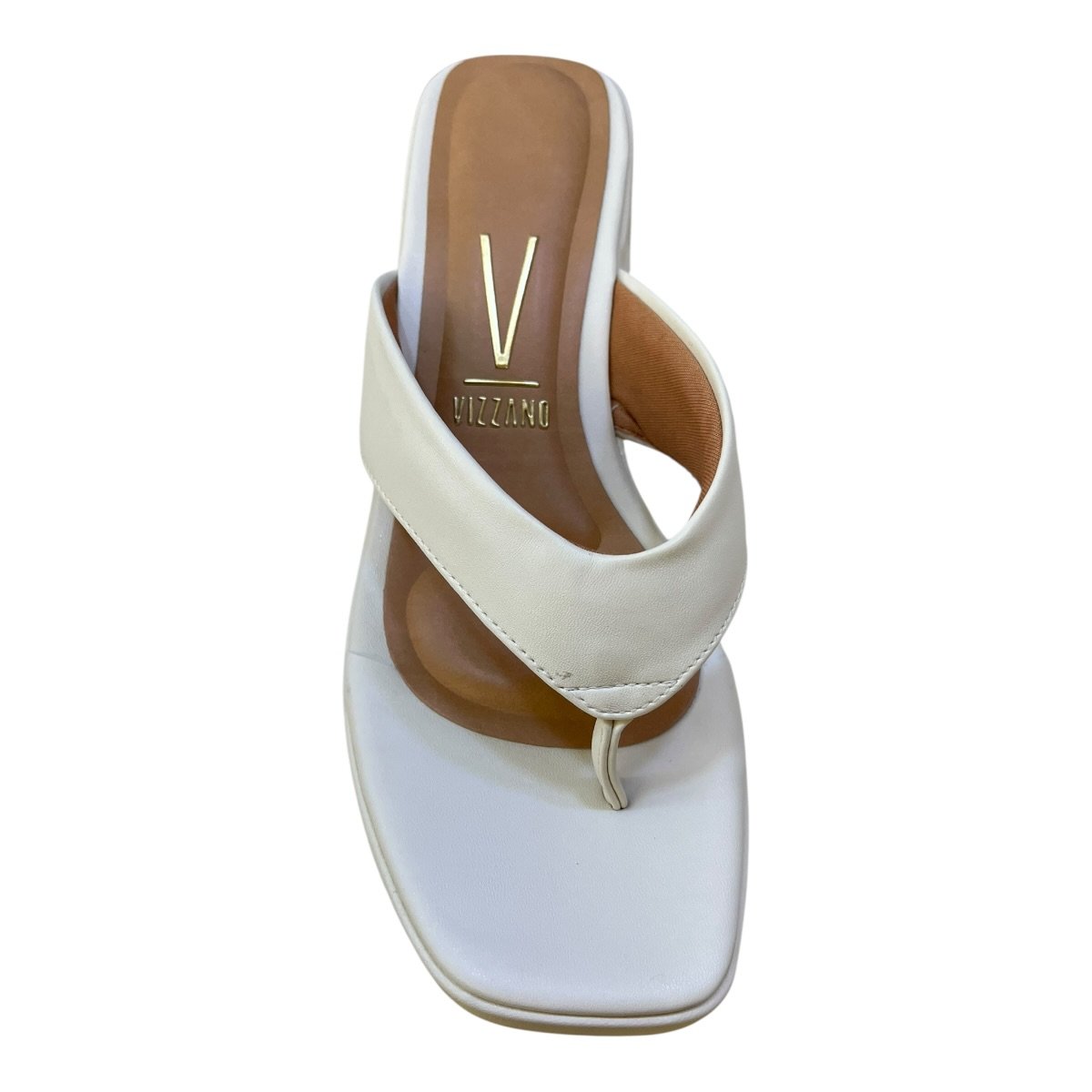 Tamanco Feminino Vizzano Anabela Casual Conforto Dedo Plataforma Alto Básico 6559.106 Branco Branco 3