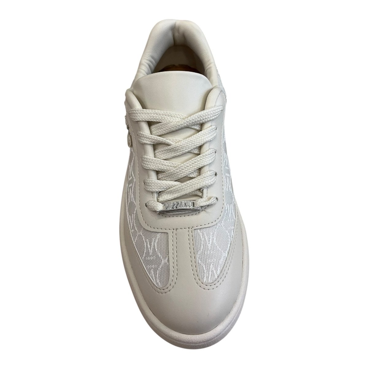 Tenis Feminino Vizzano Casual Conforto Texturizado Básico Plataforma Retrô 1466.204 Branco Branco 3