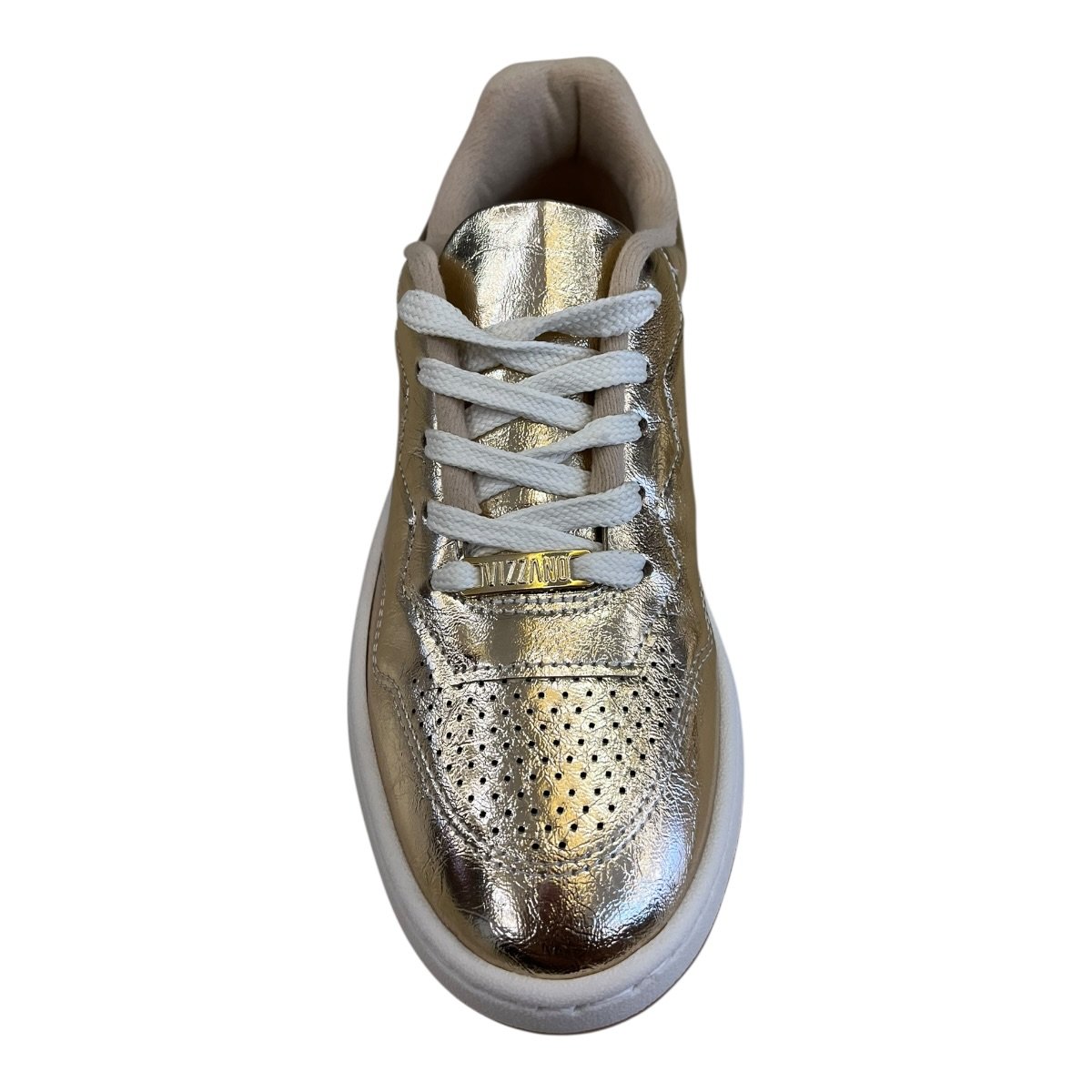 Tenis Feminino Vizzano Casual Conforto Metalizado Brilho Retrô Plataforma 1466.100 Dourado Dourado 3