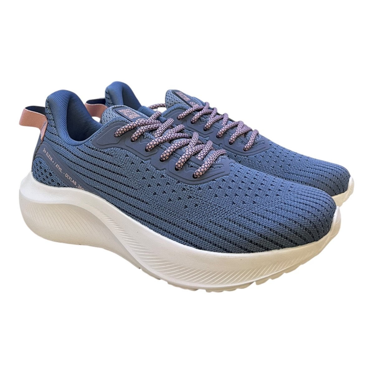 Tenis Feminino Olympikus Rua Esporte Conforto Azul Azul 2