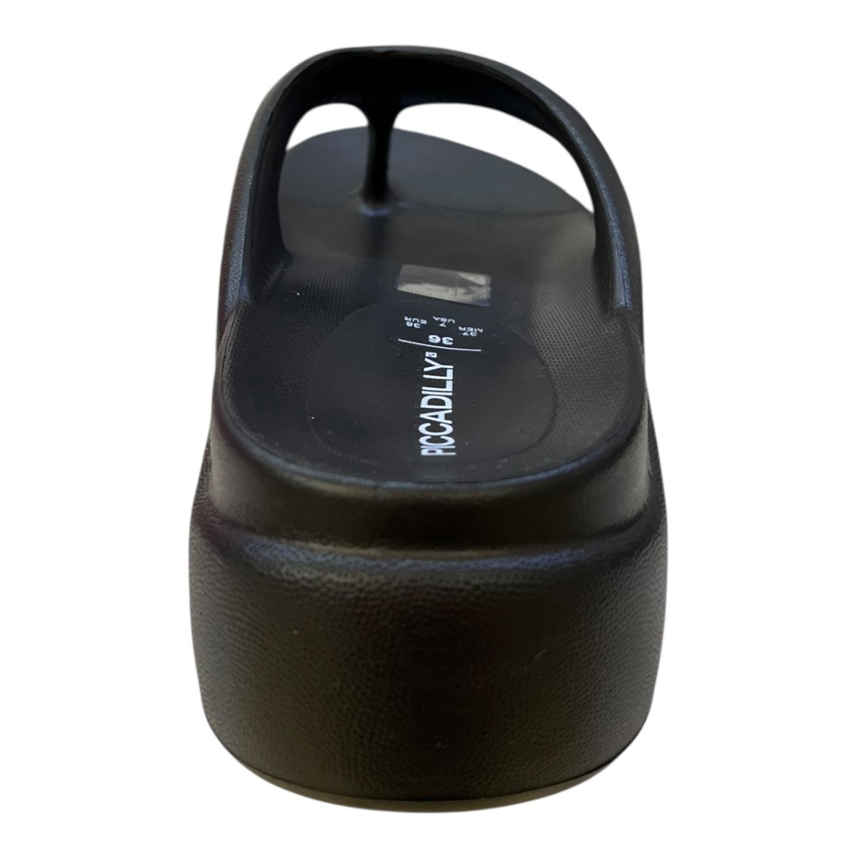 Chinelo Feminino Piccadilly Marshmallow Casual Ultraconforto Superleve 246003 Preto Preto 4