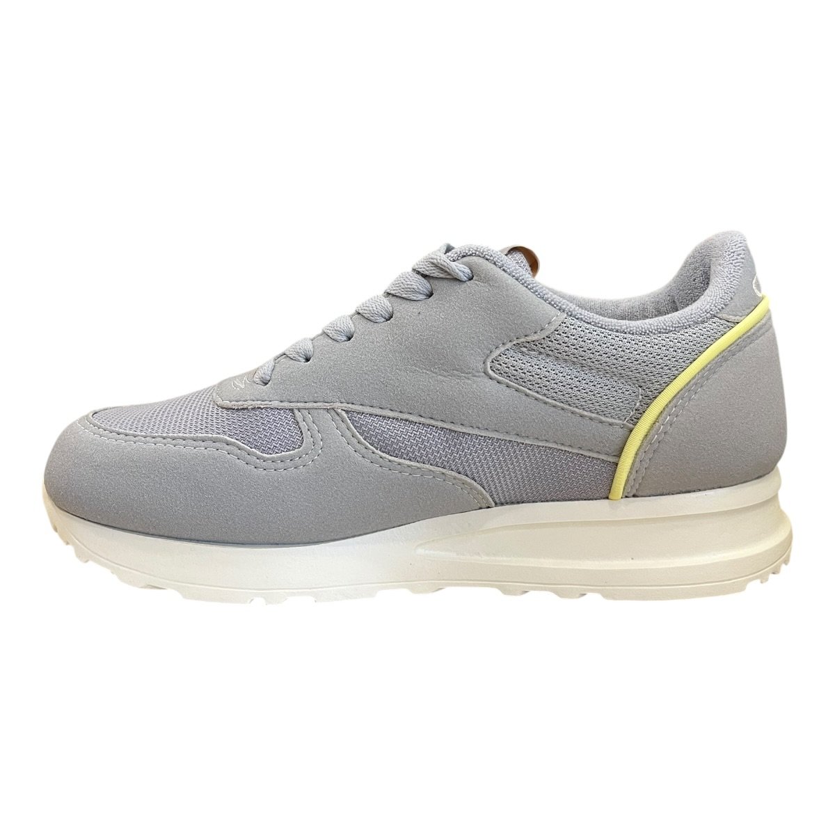 Tenis Olympikus Jogging 100.  Superleve Esporte Academia Cinza Cinza 4