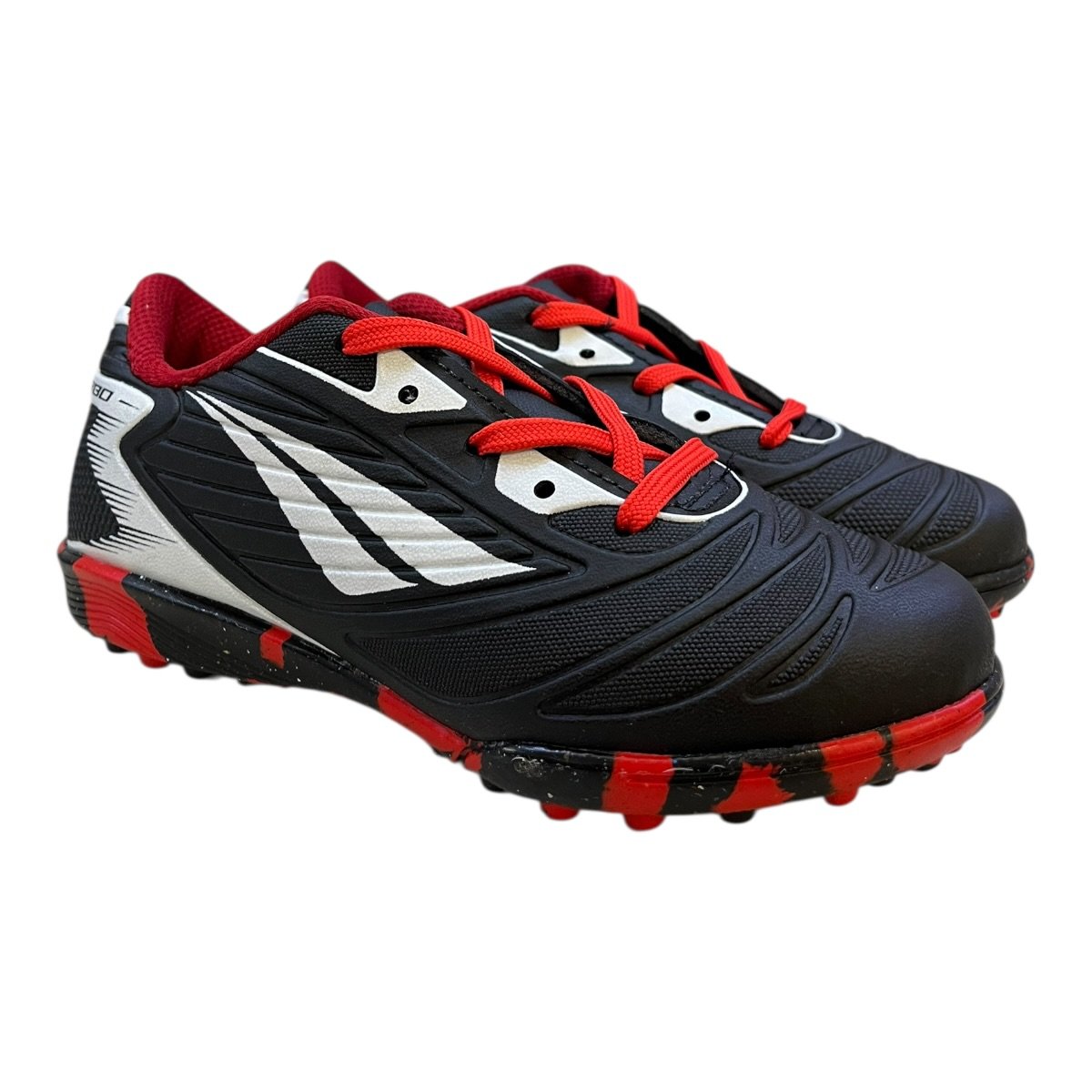 Chuteira Infantil Menino Penalty Matis Turbo Kids Esporte Society Conforto Preto Preto 2