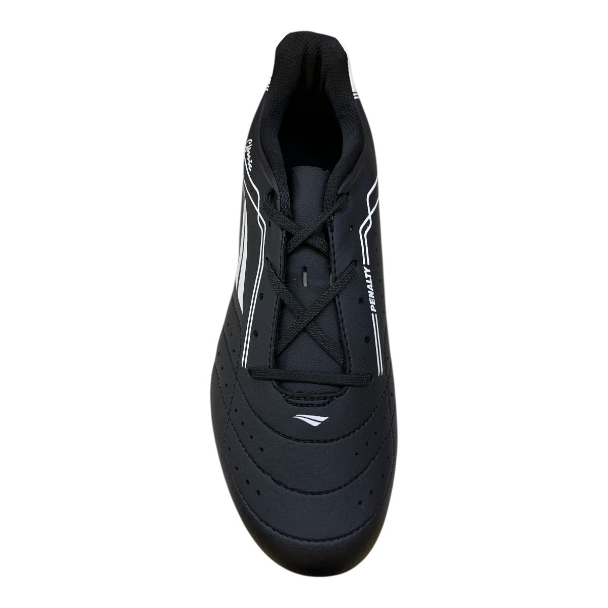 Chuteira Masculino Penalty Classic Y-1 Esporte Campo Cravo Conforto  Preto Preto 3