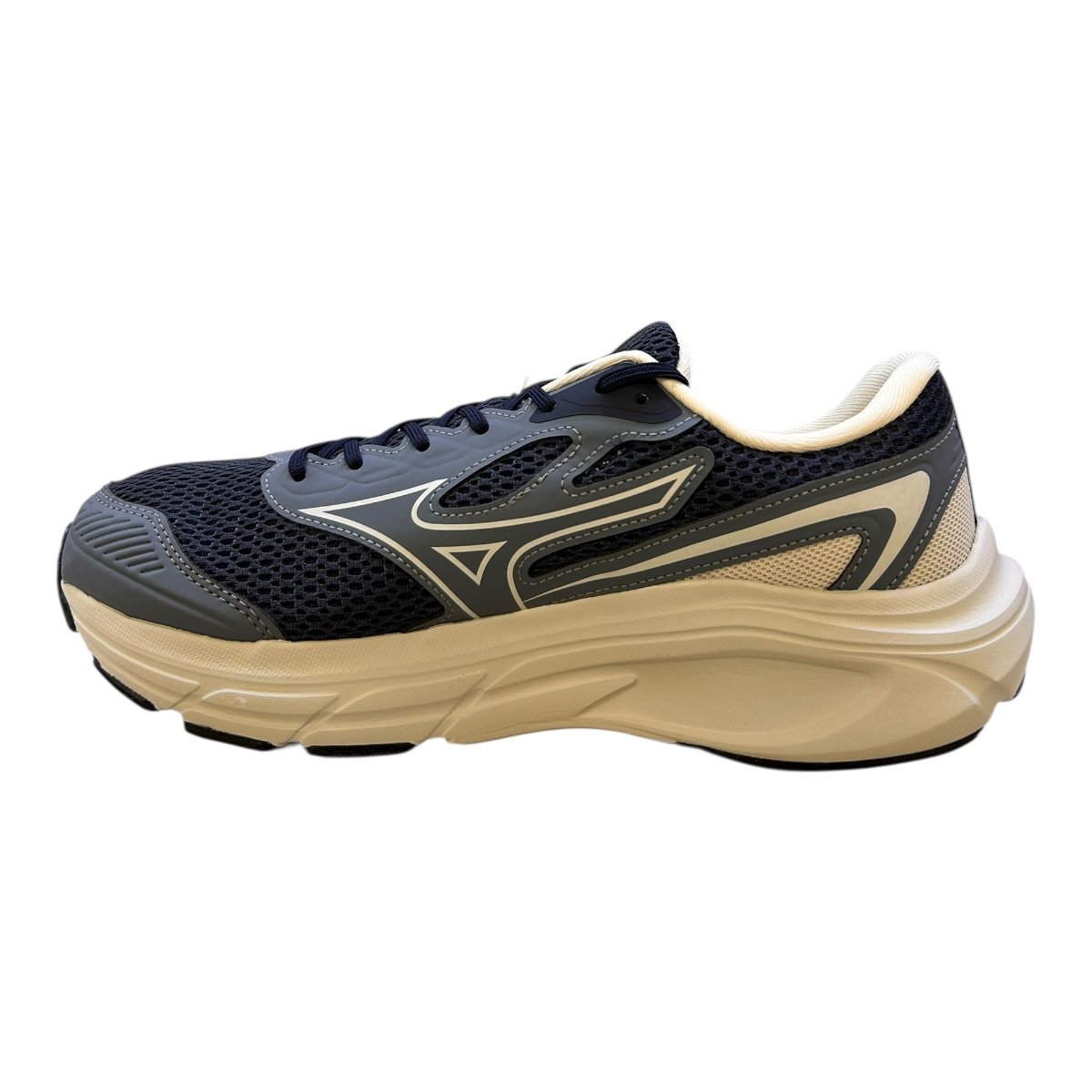 Tenis Masculino Mizuno Hawk 6 Esporte Ultraconforto Caminhada Academia Marinho Azul Marinho 5