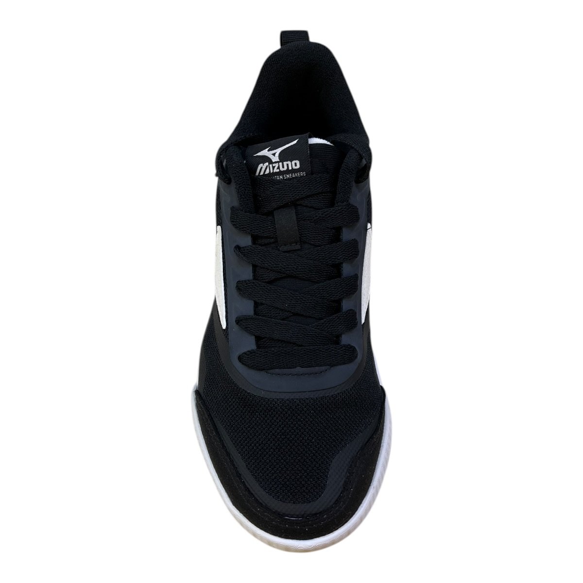 Tenis Masculino Mizuno Edo Cross Casual Ultraconforto Retrô Superleve Preto Preto/Branco 3