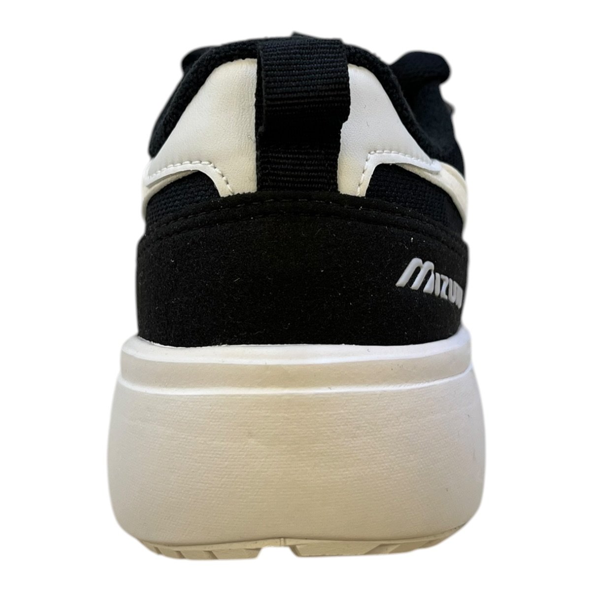 Tenis Masculino Mizuno Edo Cross Casual Ultraconforto Retrô Superleve Preto Preto/Branco 4