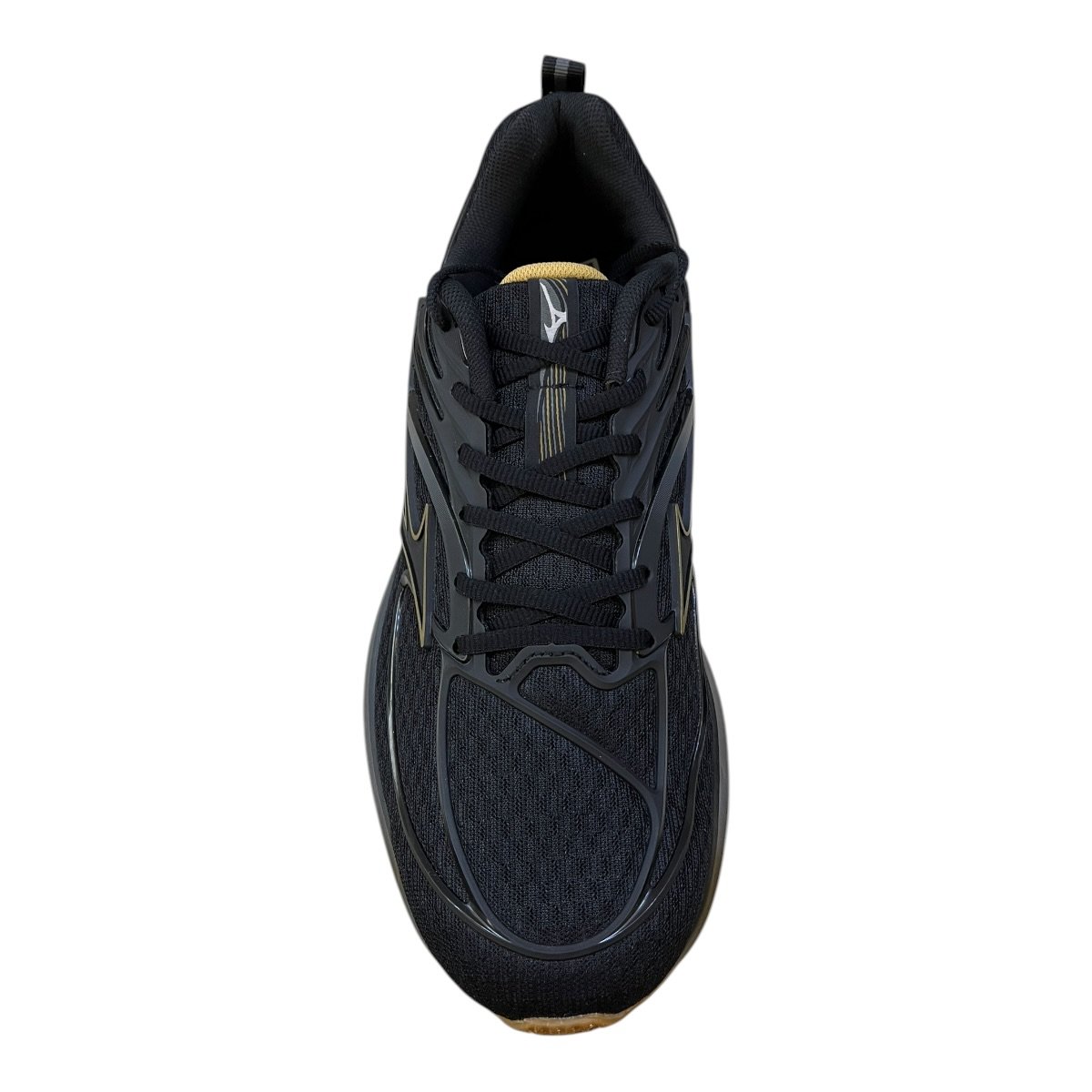 Tenis Masculino Mizuno Space 6 Ultraconforto Esporte Academia Caminhada Preto Preto 3