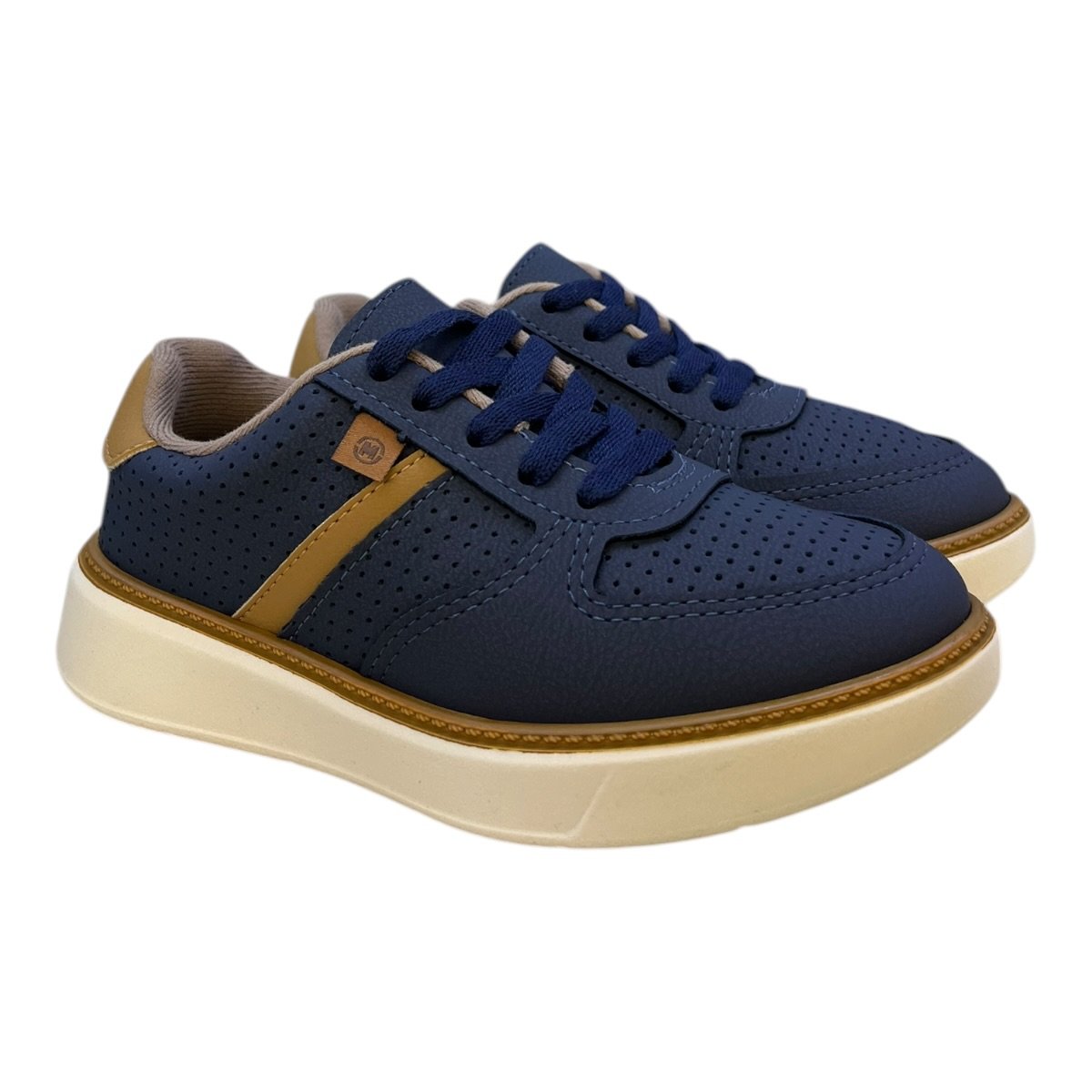 Tenis Infantil Menino Molekinho Esporte Dia A Dia Amarração 2861.216 Marinho Azul Marinho 2