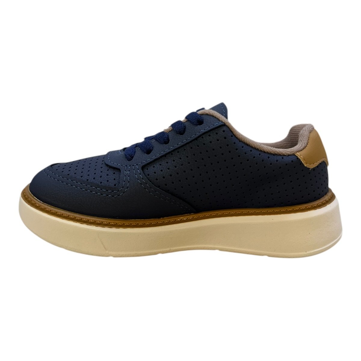Tenis Infantil Menino Molekinho Esporte Dia A Dia Amarração 2861.216 Marinho Azul Marinho 5
