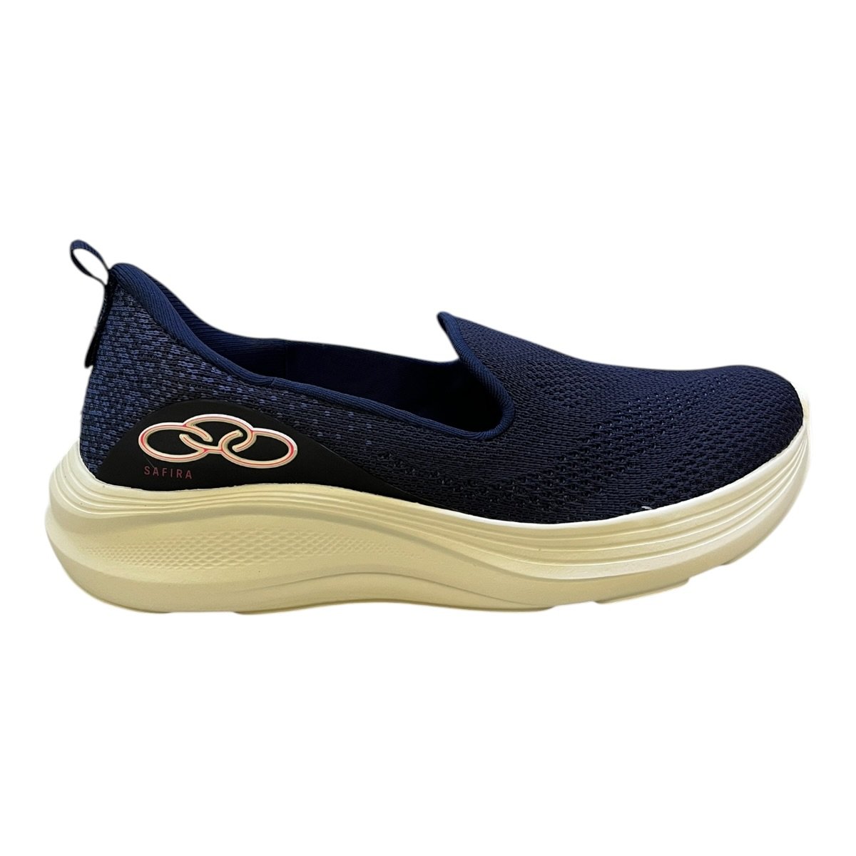 Tenis Feminino Olympikus Safira Casual Sapatilha Superleve Ultraconforto Marinho
