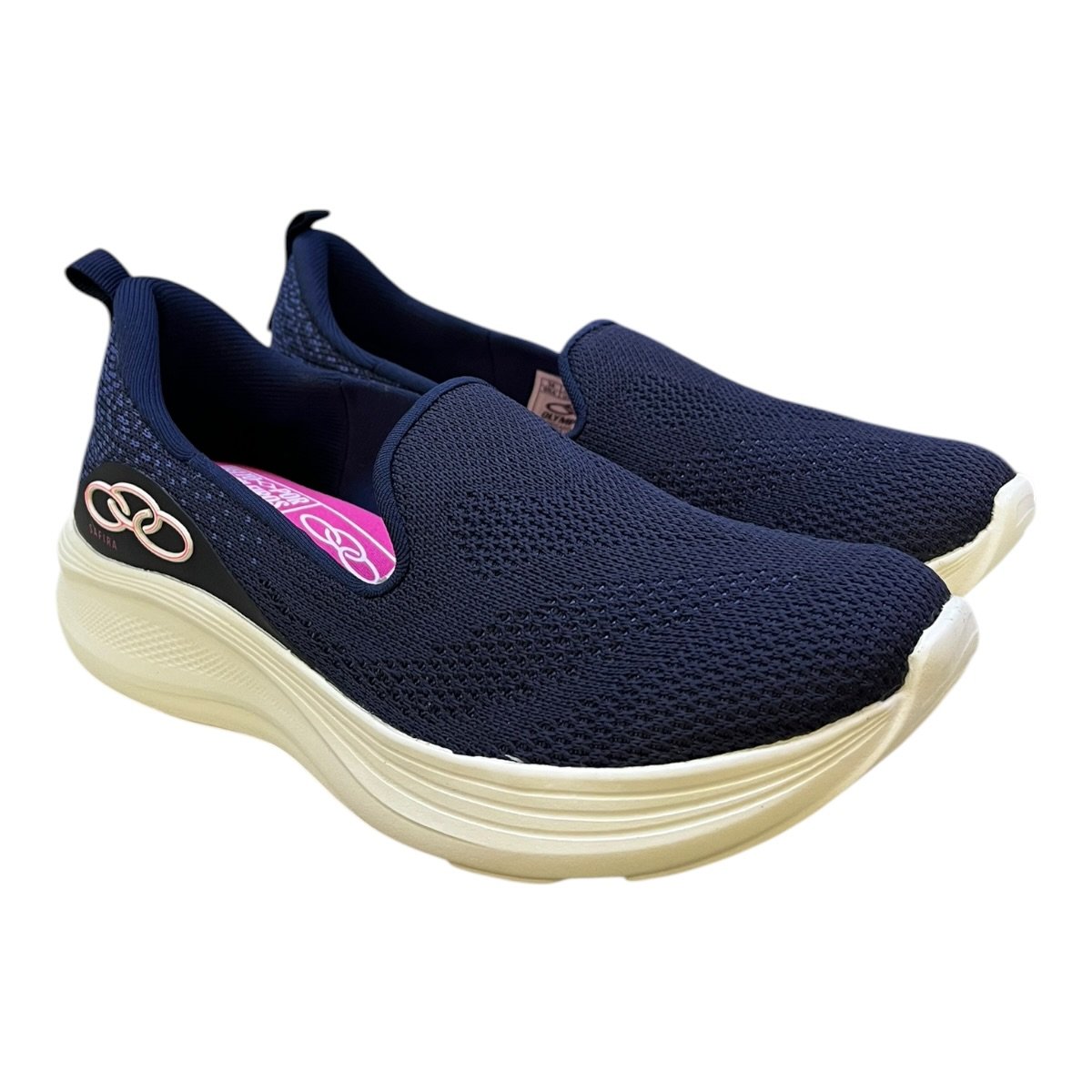 Tenis Feminino Olympikus Safira Casual Sapatilha Superleve Ultraconforto Marinho Azul Marinho 2